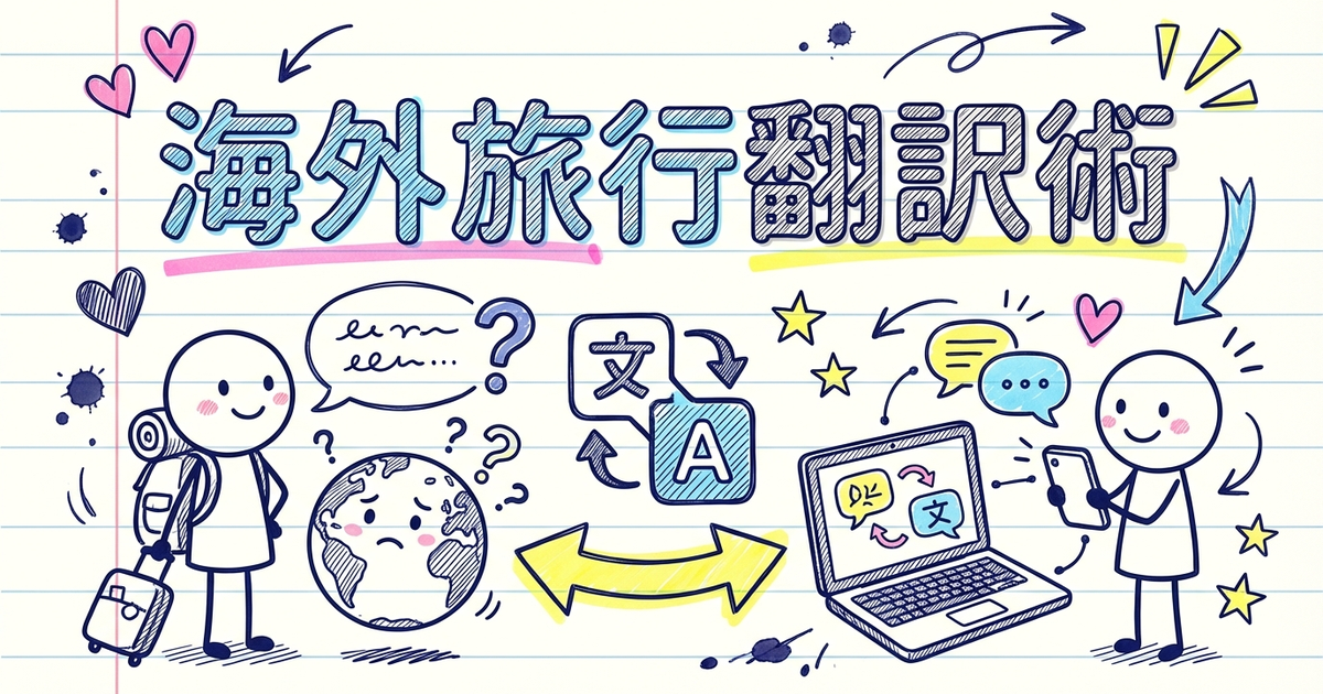 海外旅行で英語が通じない!を解決するPC+スマホ翻訳術