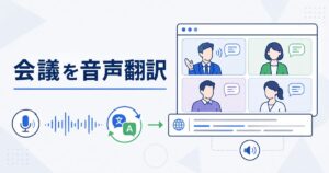 会議を音声翻訳